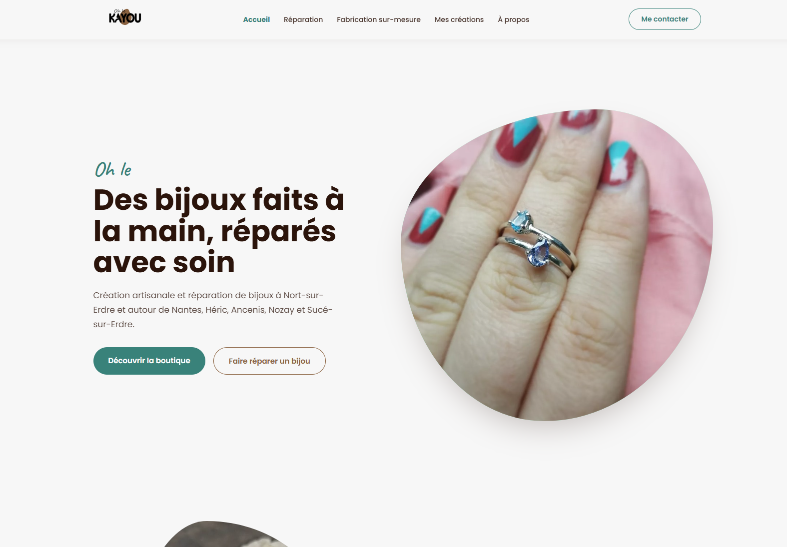 Site vitrine Oh le Kayou